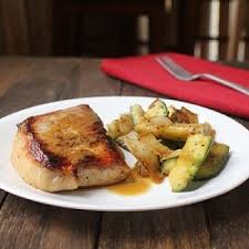 Pork Chops with Apple Cider Sauce