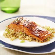 Ginger Broiled Salmon